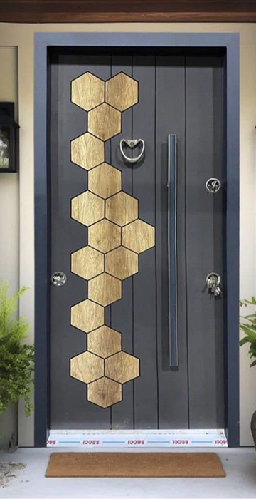 Steel Exterior Door with Triple Lock System