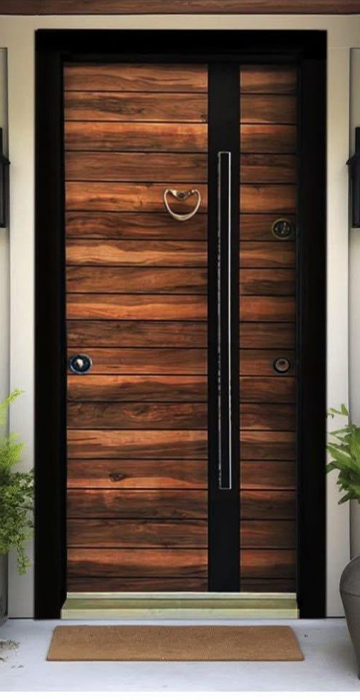 Steel Exterior Door with Triple Lock System