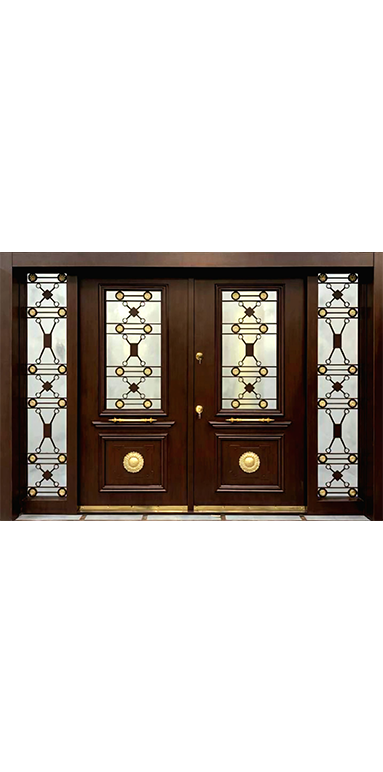 Luxury Villa Steel Doors